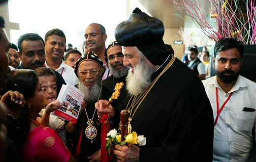 Patriarch of Syrian church arrivesin Kerala